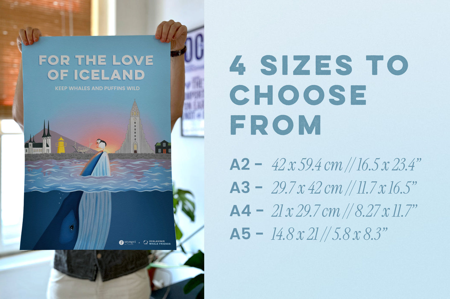 For the Love of Iceland - Fundraiser Print