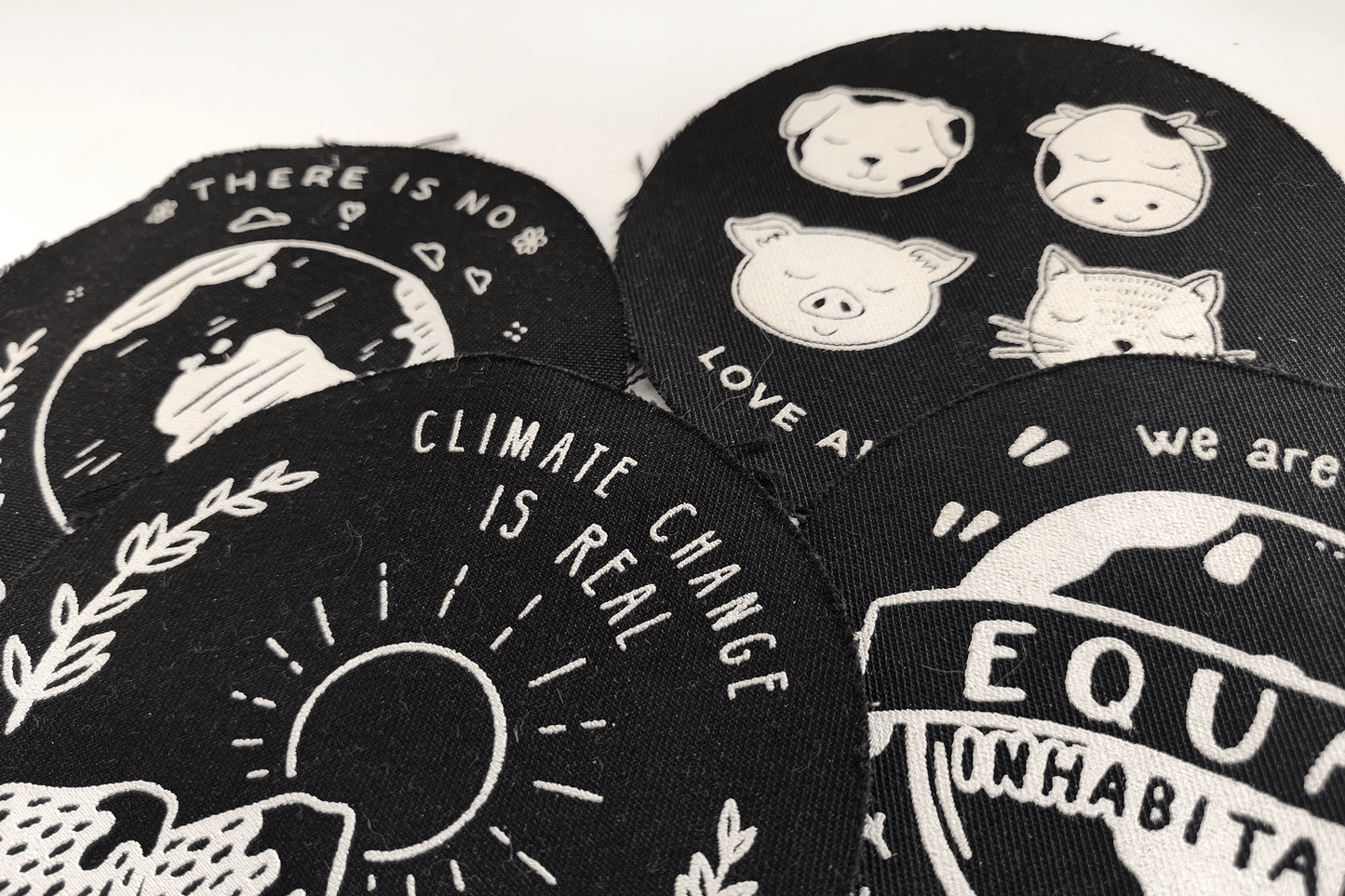 Styngvi Equal Inhabitants - Vegan Patch