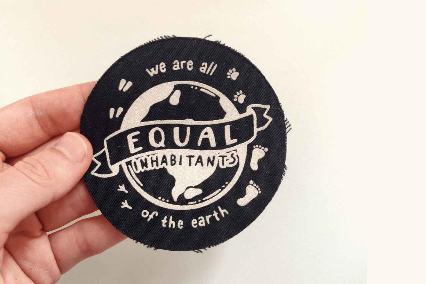 Styngvi Equal Inhabitants - Vegan Patch
