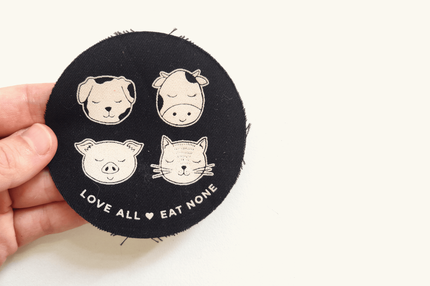 Styngvi Love All Eat None - Vegan Patch