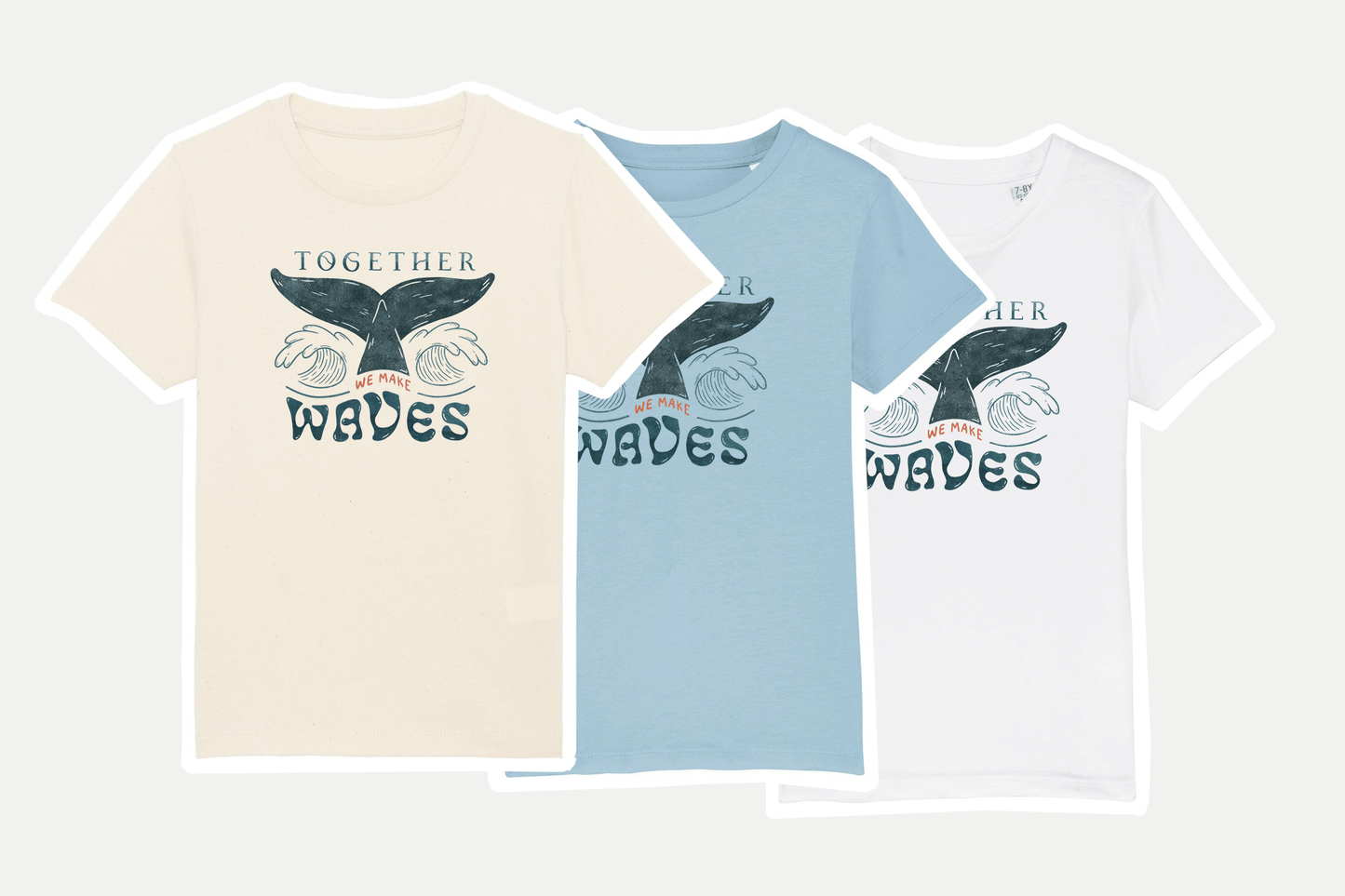 T-pop Premium Plus Together We Make Waves - Kids Tee