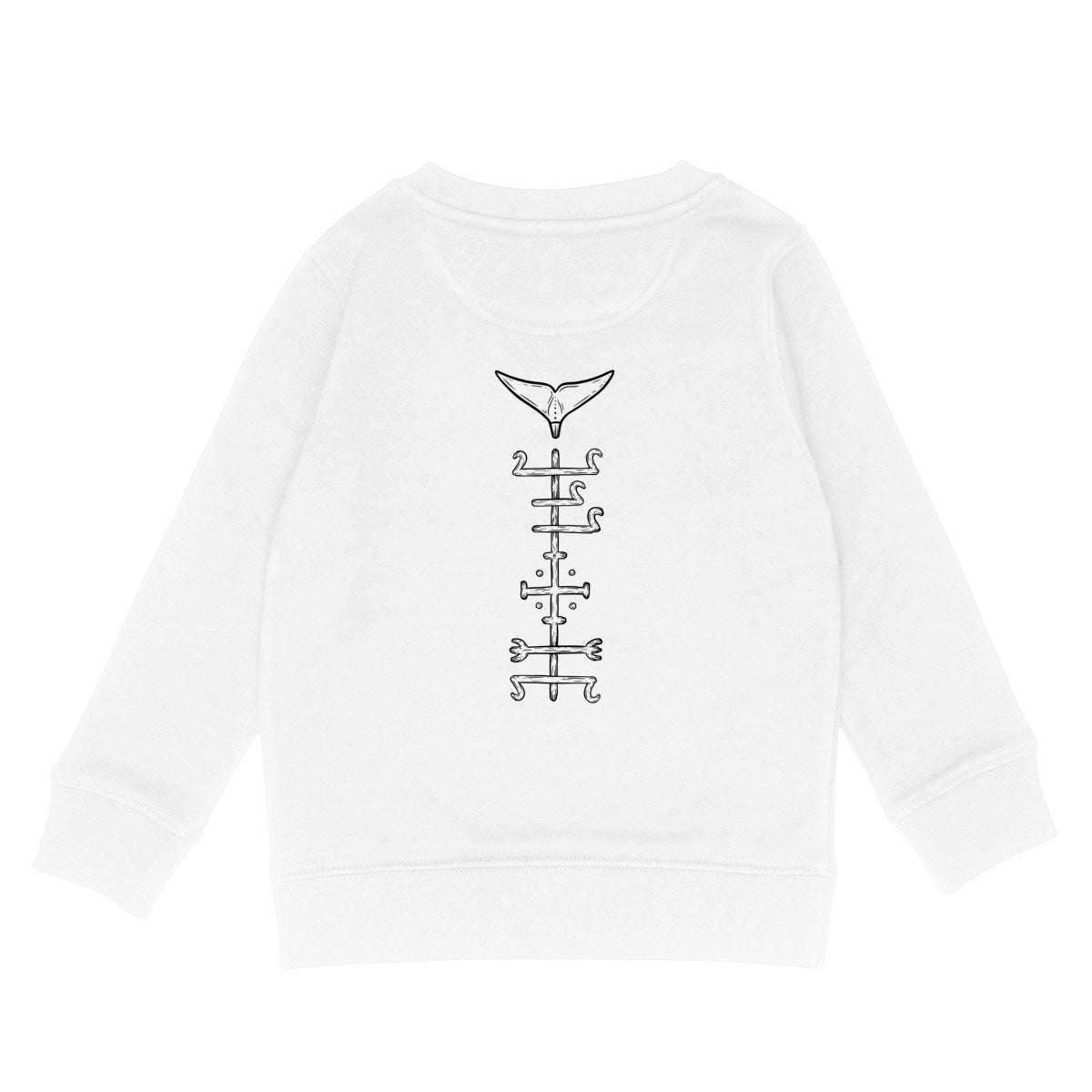 TPOP premium White / 4-6 Let Them Live - Kids Crewneck