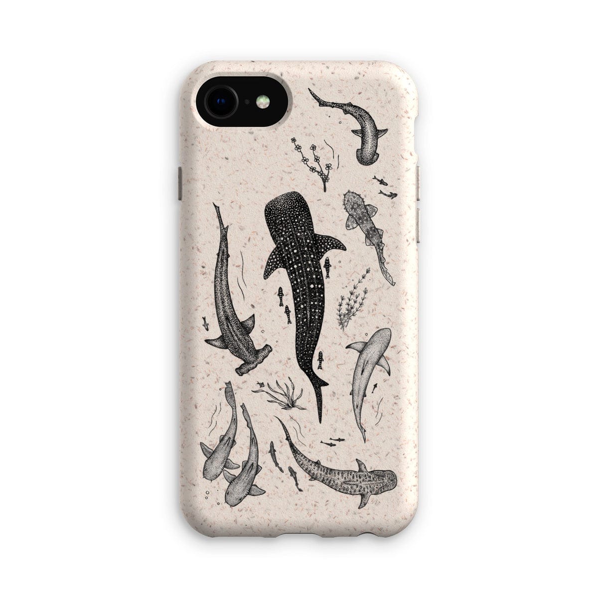 Prodigi Phone & Tablet Cases iPhone SE2 / Matte Sharks Eco Phone Case
