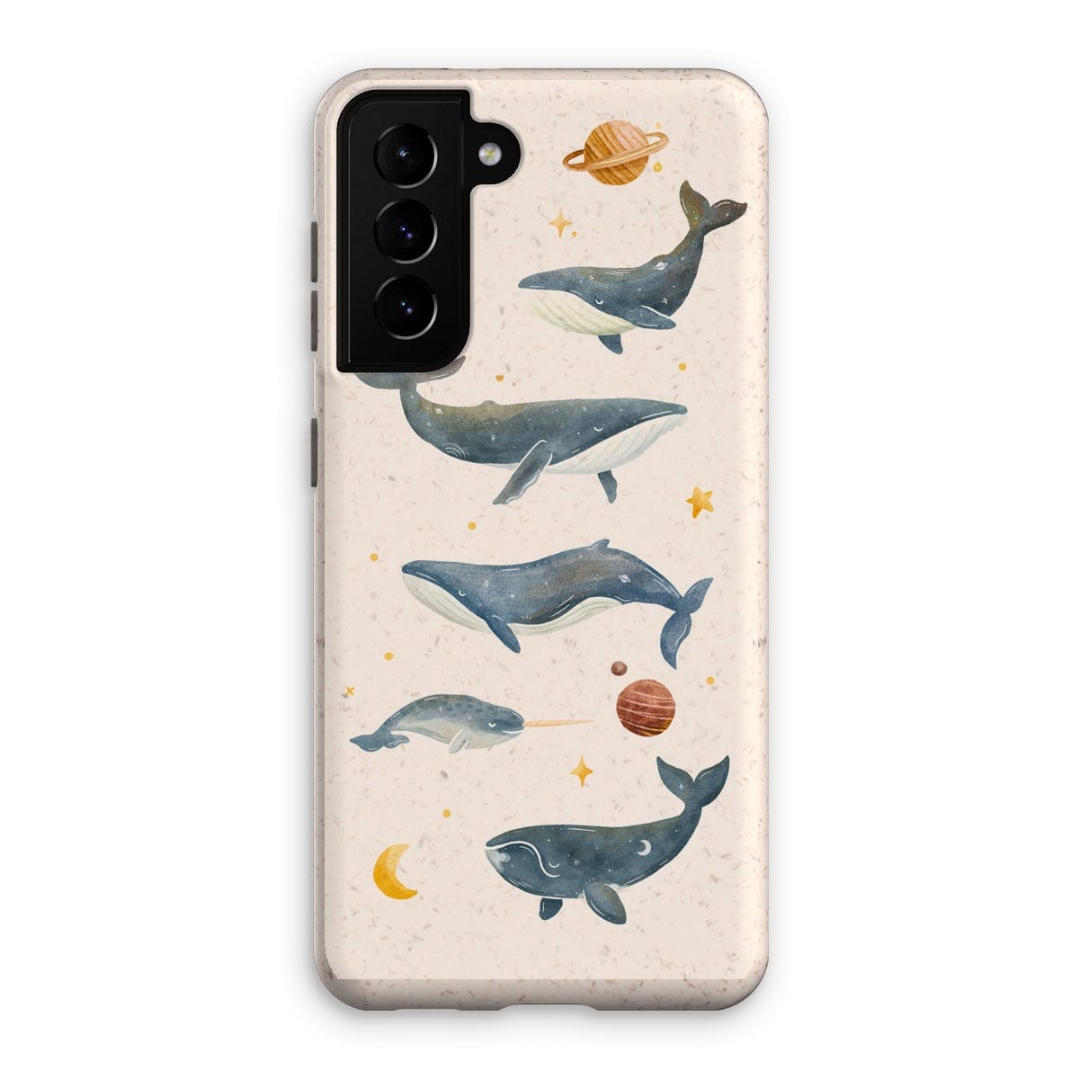 Prodigi Phone & Tablet Cases Samsung Galaxy S21 / Matte Cosmic Whale Eco Phone Case