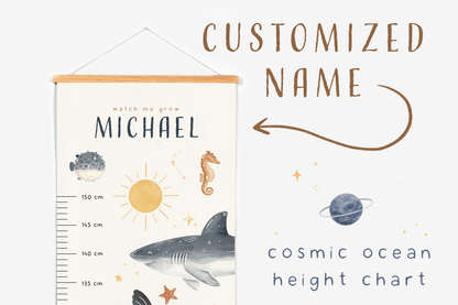 Styngvi Cosmic Ocean Height Chart - Customizable