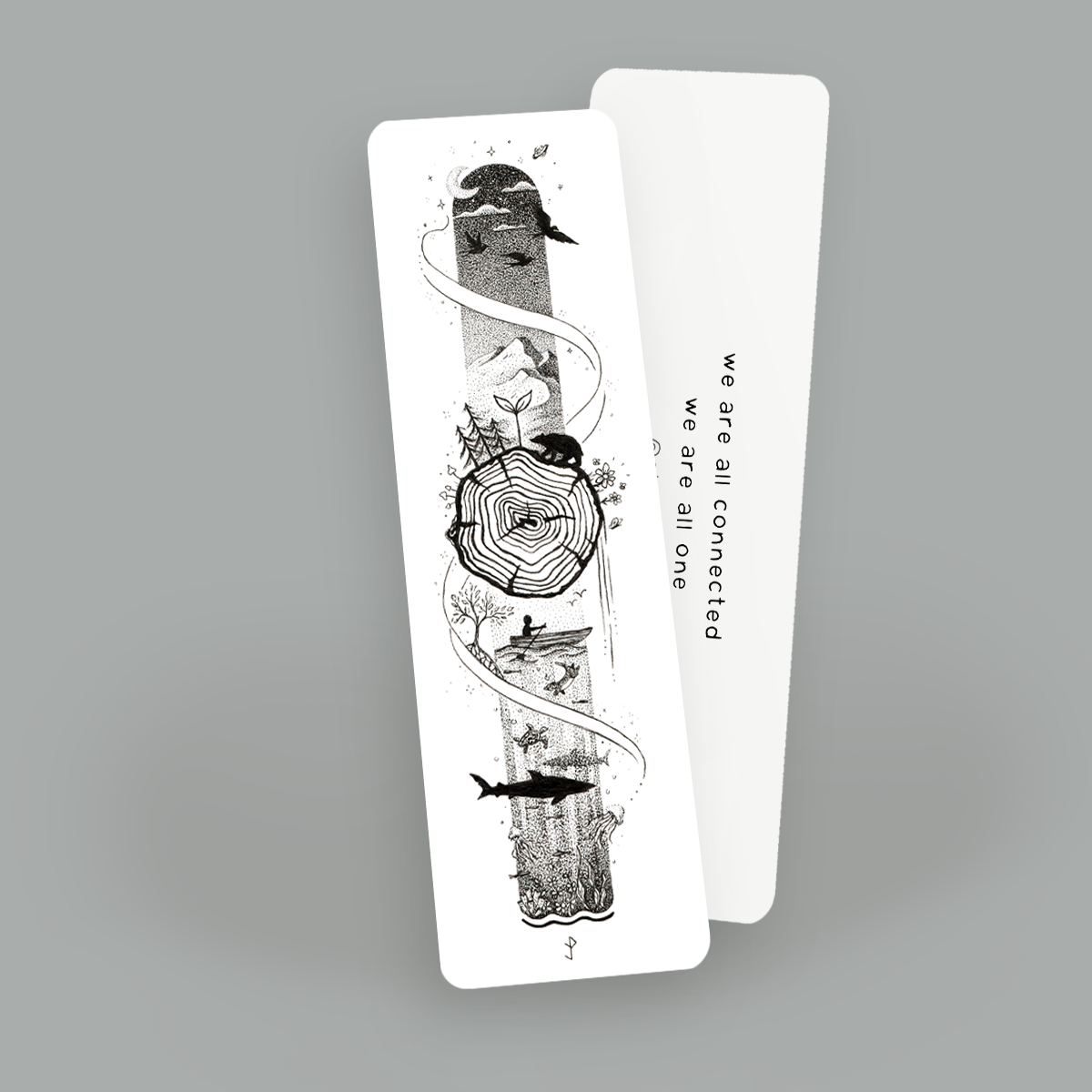 Styngvi A4 Print Earth Bookmark