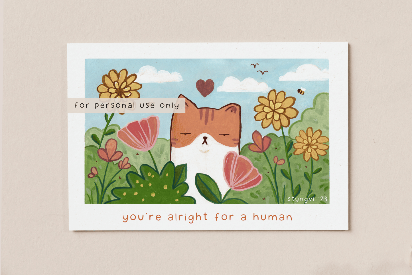 Styngvi Romantic Card Pack - Digital Prints