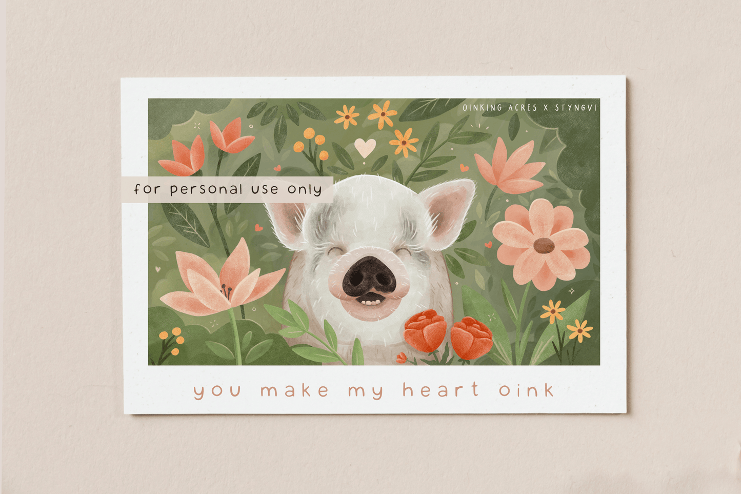 Styngvi Romantic Card Pack - Digital Prints