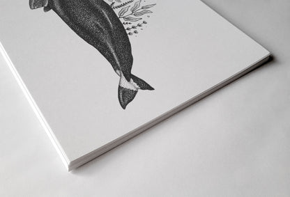 Bowhead Whale - A6 Postcard