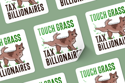 Tax Billionaires Sticker