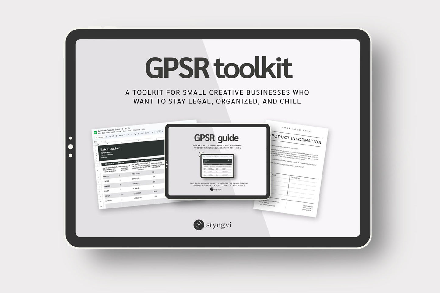 GPSR Compliance Toolkit for Small Creative Businesses