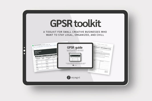 GPSR Compliance Toolkit for Small Creative Businesses