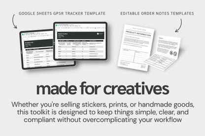 GPSR Compliance Toolkit for Small Creative Businesses