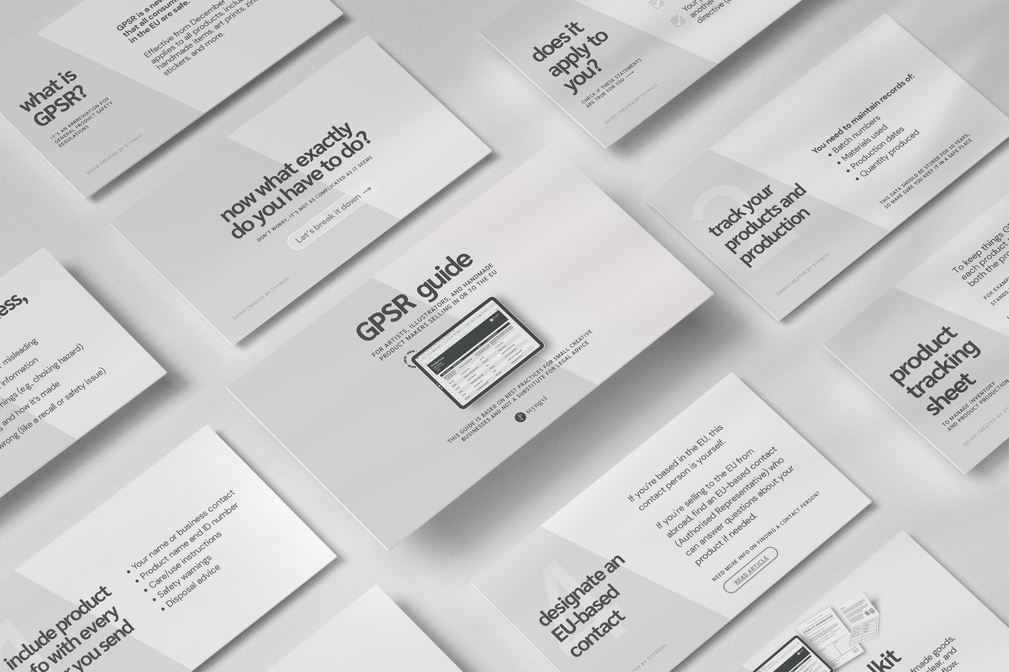 GPSR Compliance Toolkit for Small Creative Businesses
