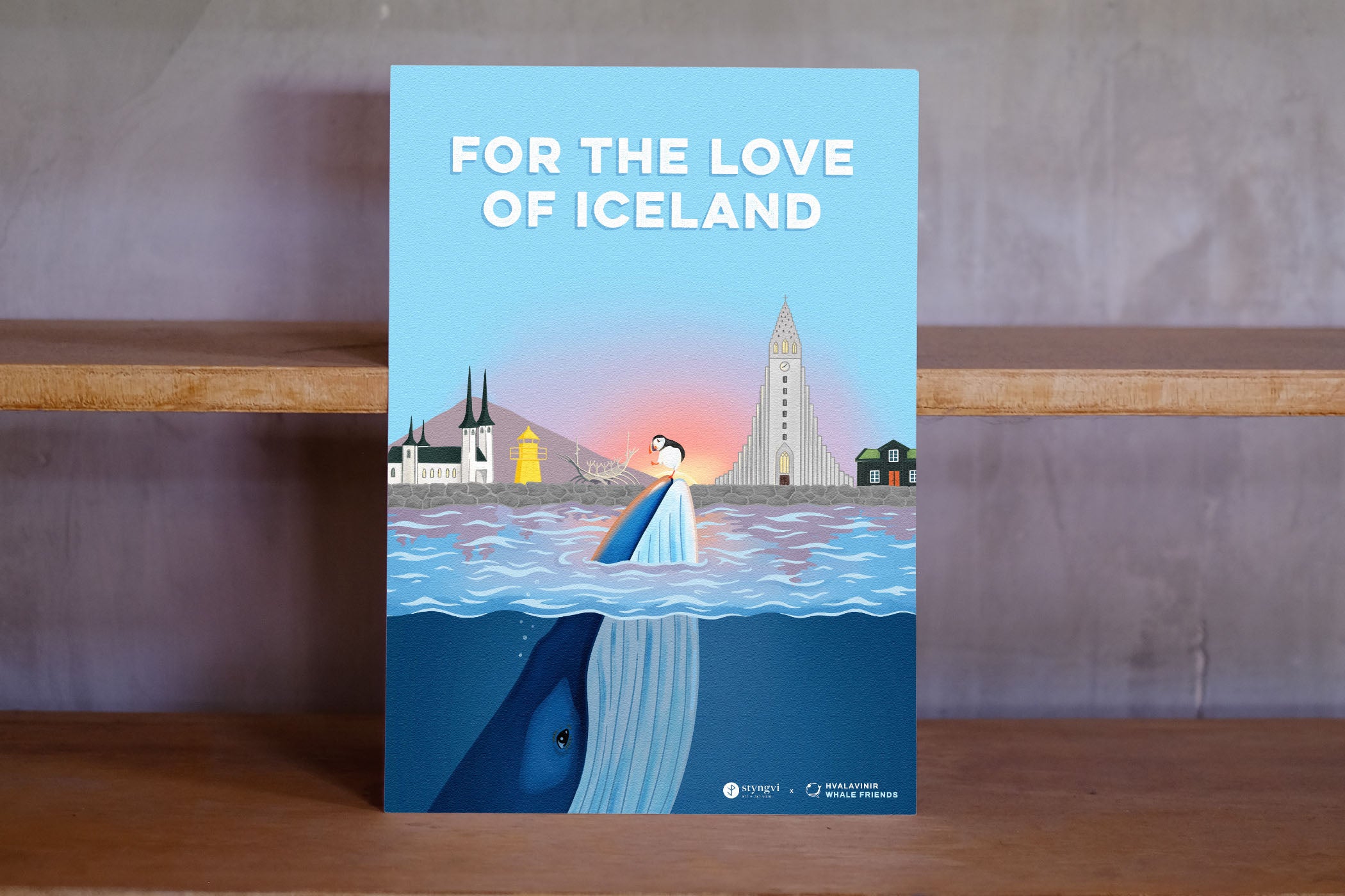 For the Love of Iceland - Fundraiser Print