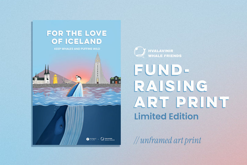 For the Love of Iceland - Fundraiser Print