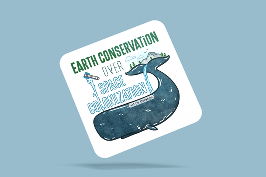 Earth Conservation Sticker