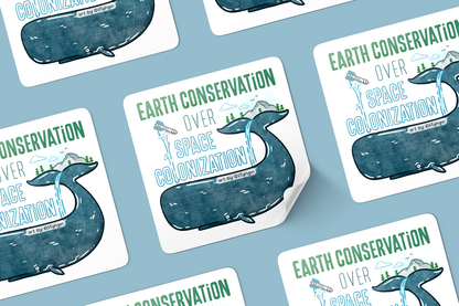 Earth Conservation Sticker