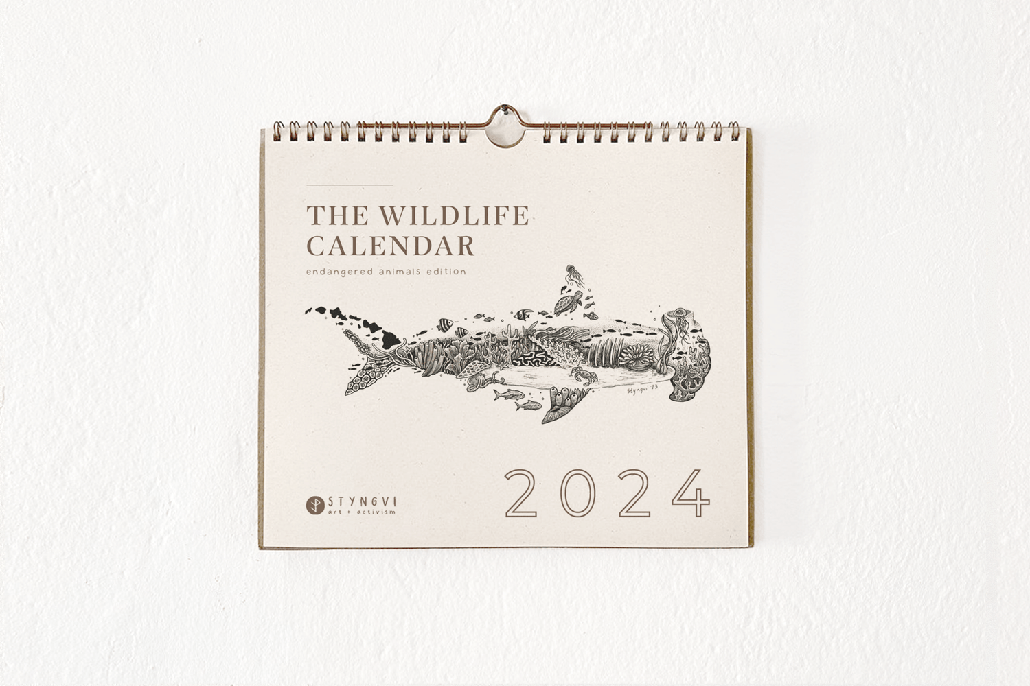 Styngvi 2024 Wildlife Calendar