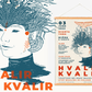 Styngvi A4 Print HVALIR KVALIR - Limited Edition A3 Poster