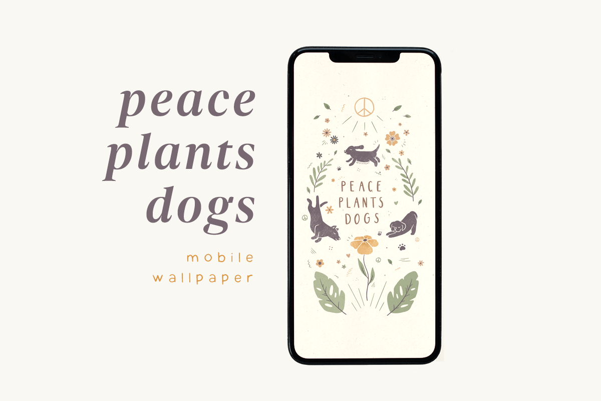 Styngvi Peace, Plants, Dogs - Mobile Wallpaper