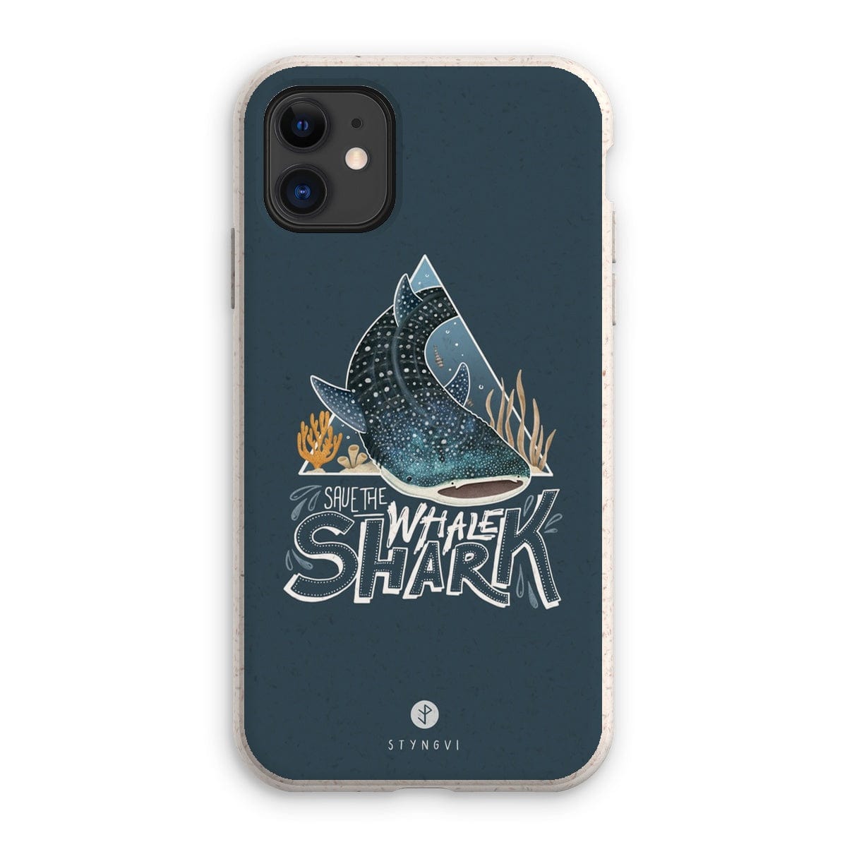 Prodigi Phone & Tablet Cases iPhone 11 / Matte Whale Shark Eco Phone Case