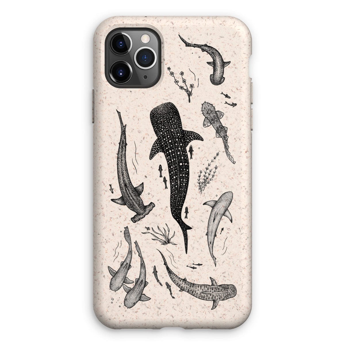 Prodigi Phone & Tablet Cases iPhone 11 Pro Max / Matte Sharks Eco Phone Case