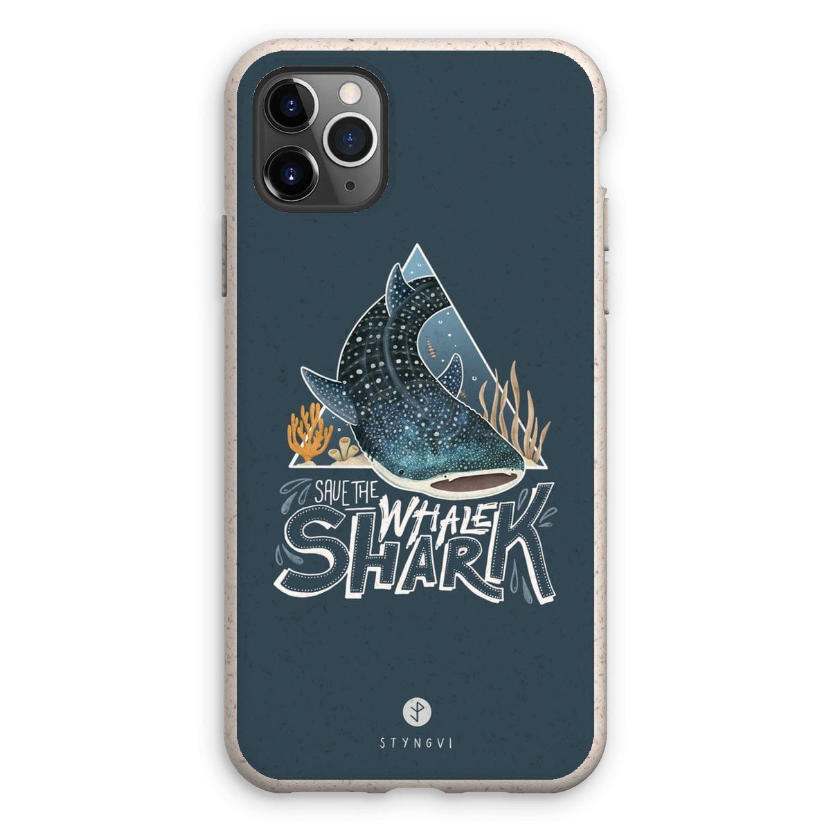 Prodigi Phone & Tablet Cases iPhone 11 Pro Max / Matte Whale Shark Eco Phone Case