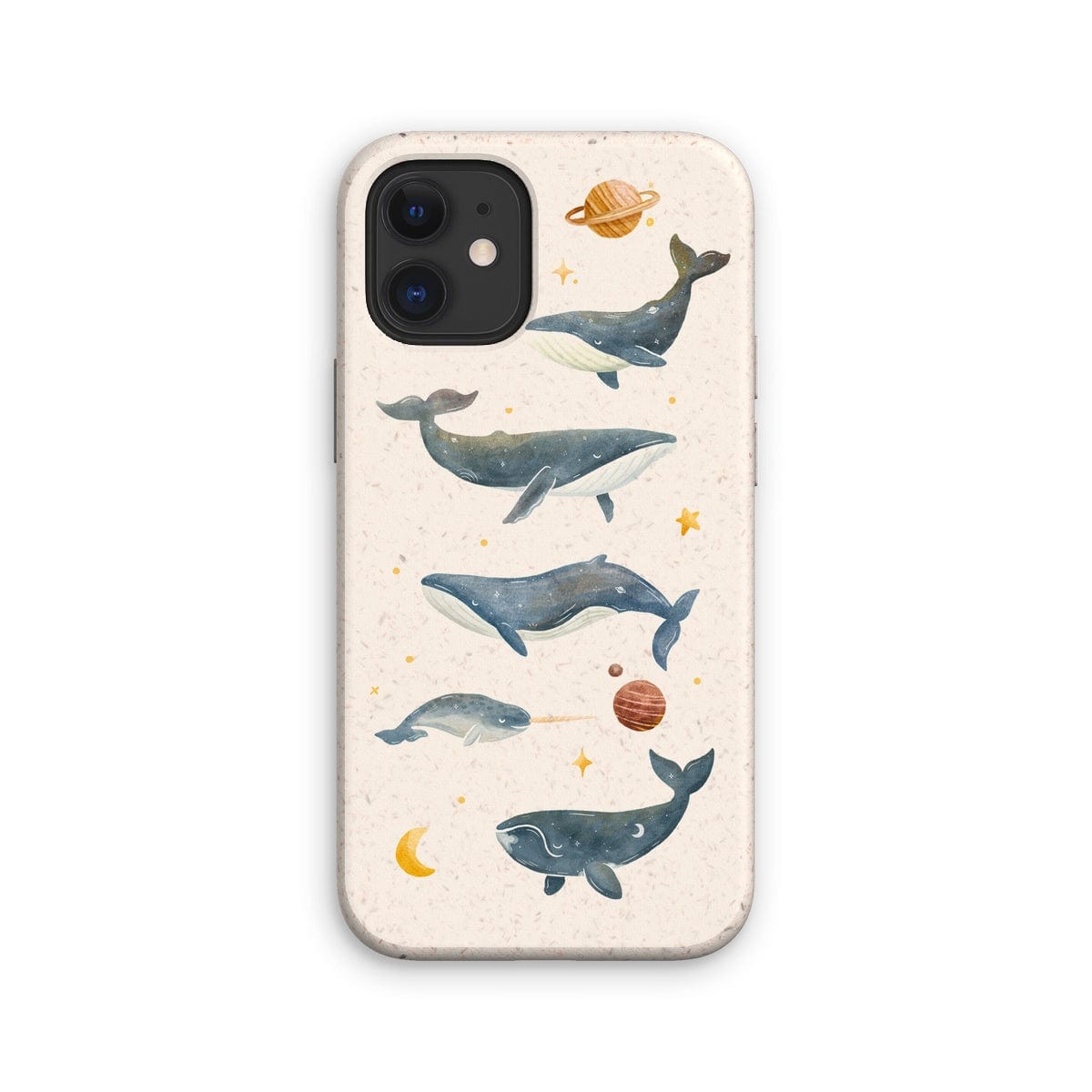 Prodigi Phone & Tablet Cases iPhone 12 Mini / Matte Cosmic Whale Eco Phone Case