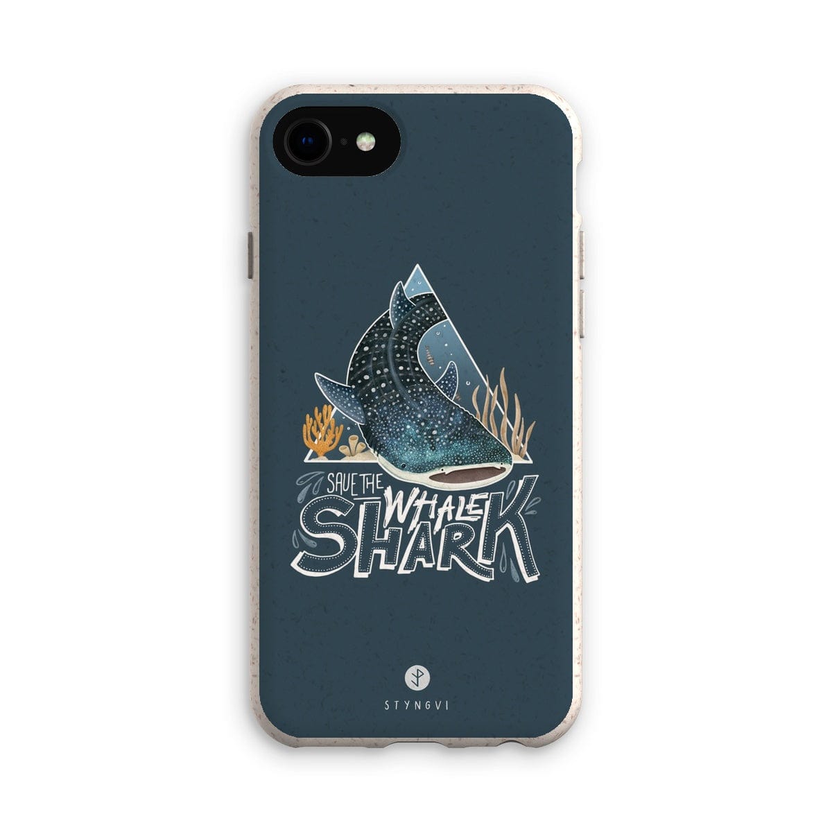 Prodigi Phone & Tablet Cases iPhone SE2 / Matte Whale Shark Eco Phone Case
