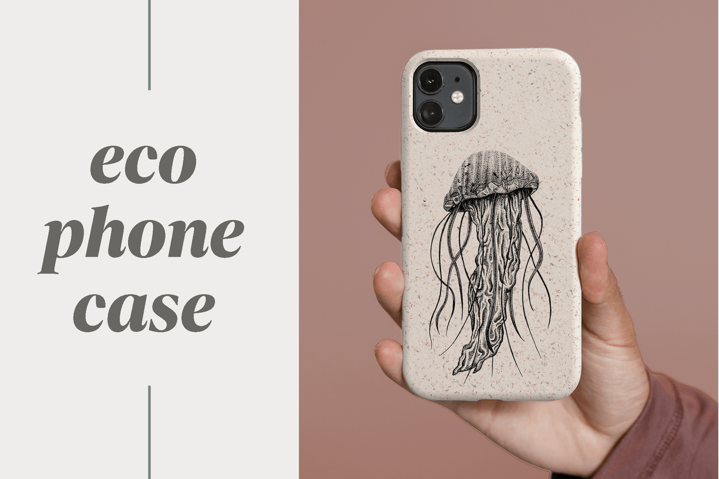 Prodigi Phone & Tablet Cases Jellyfish - Eco Phone Case