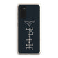 Prodigi Phone & Tablet Cases Samsung Galaxy S20 / Matte Minimal Whale Stave - Eco Phone Case