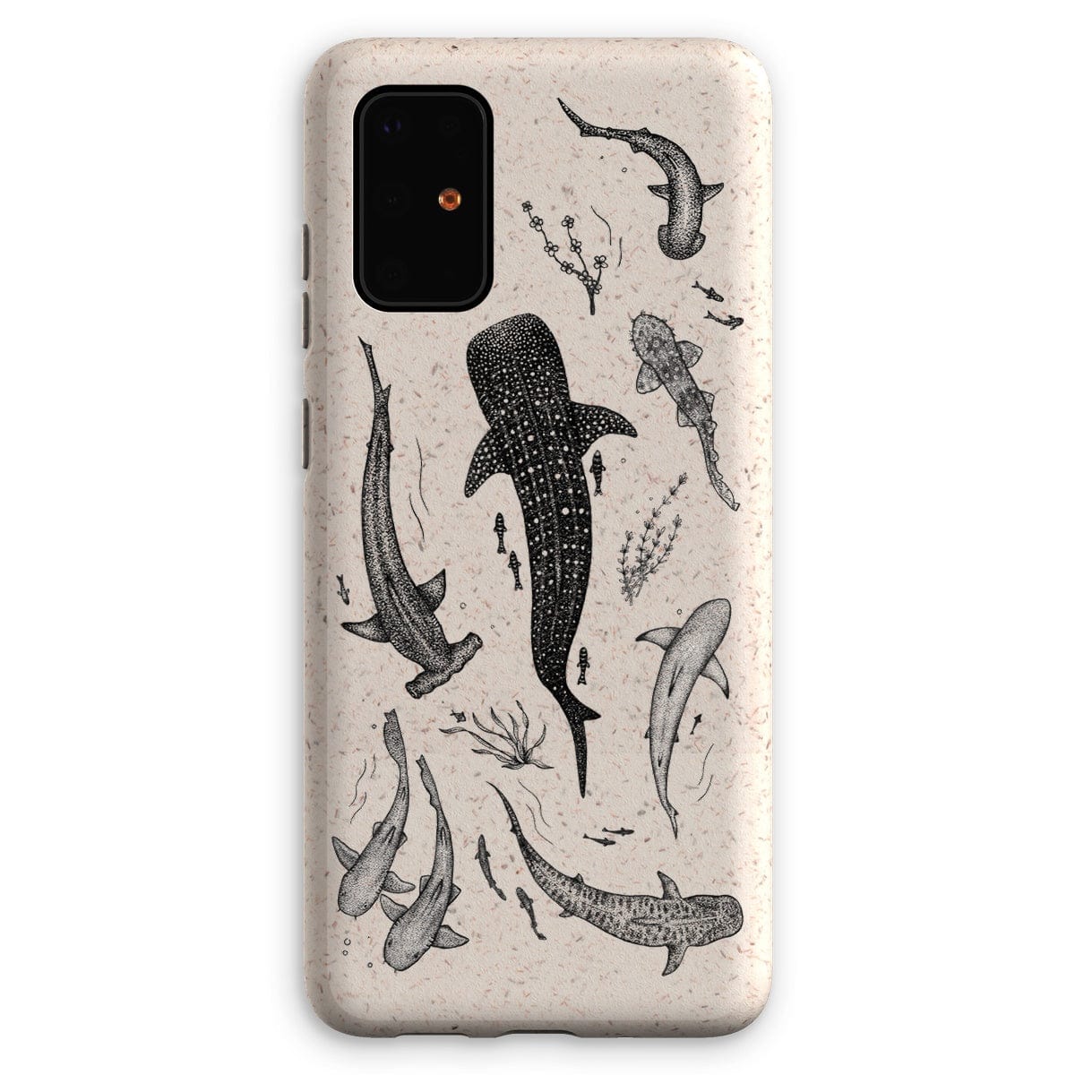 Prodigi Phone & Tablet Cases Samsung Galaxy S20 Plus / Matte Sharks Eco Phone Case