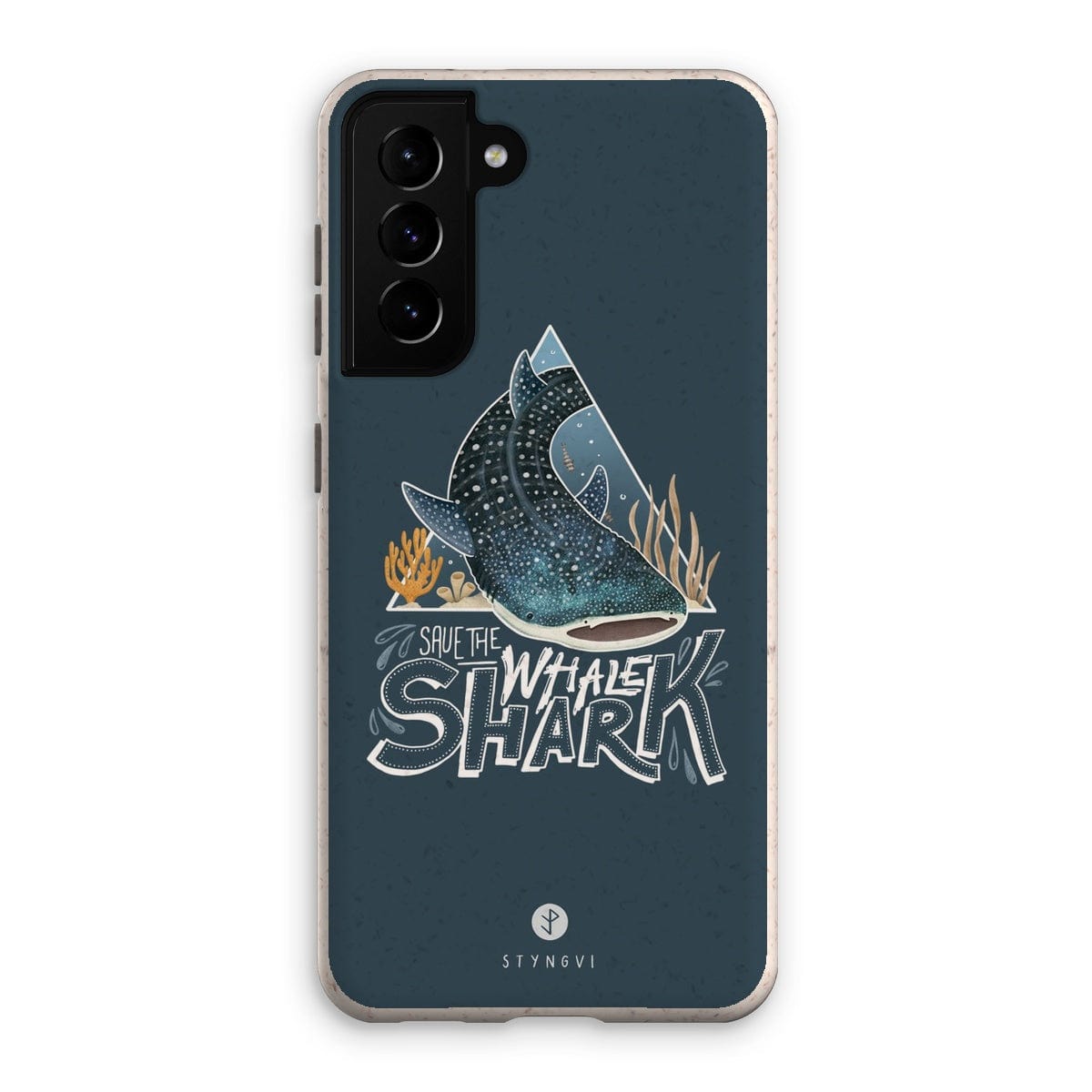 Prodigi Phone & Tablet Cases Samsung Galaxy S21 / Matte Whale Shark Eco Phone Case