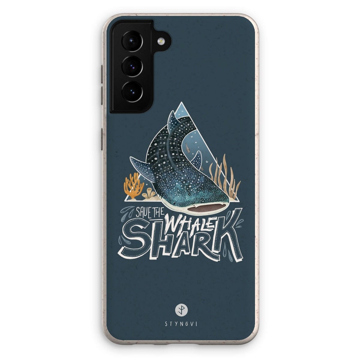 Prodigi Phone & Tablet Cases Samsung Galaxy S21 Plus / Matte Whale Shark Eco Phone Case